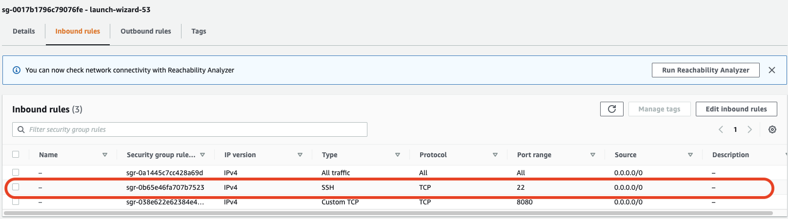 AWS Screenshot