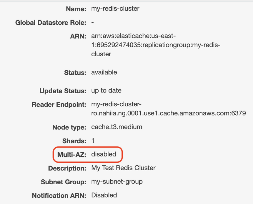 my redis-cluster