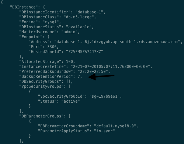 PIT-RDS-instance